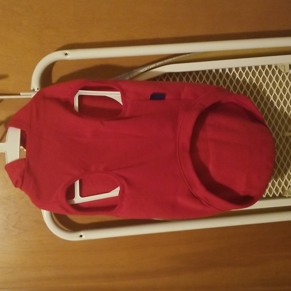 Frisco Basic Red Dog Hoodie - Picture 4 of 5